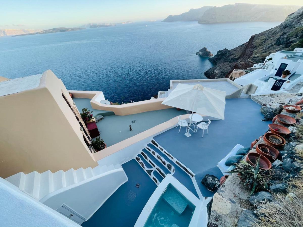 Blue Sky Cave House Villa Oia  Bagian luar foto