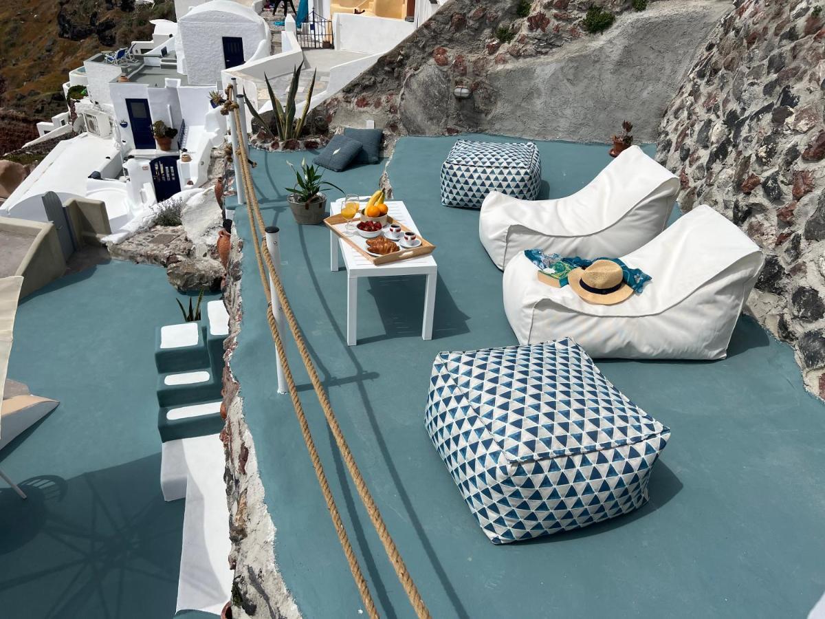 Blue Sky Cave House Villa Oia  Bagian luar foto